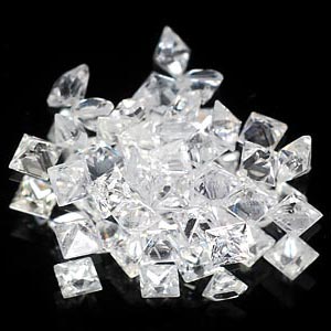 Genuine 100% Natural Set WHITE SAPPHIRES (50) 1.65cts 1.7 x 1.7 x 1.5mm Square Cut