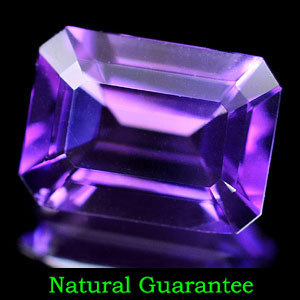 Genuine 100% Natural Amethyst 1.18ct 8.1 x 6.0mm Brazil VVS