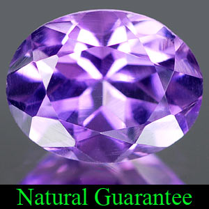 Genuine 100% Natural AMETHYST 2.08ct 9.2 x 7.2mm Oval