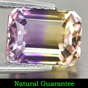 Genuine 100% Natural Ametrine 2.26ct 8.2 x 6.2mm Octagon VS1 Clarity