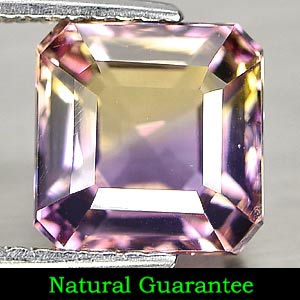 Genuine 100% Natural Ametrine 2.90ct 7.8 x 7.7mm Square VVS Clarity