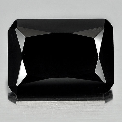 Genuine 100% Natural Black Spinel 4.20ct 11.0 x 9.0mm Octagon Opaque