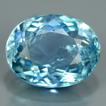Genuine 100% Natural Blue Aquamarine 1.25ct 8.0x6.0 SI1 Ceylon Srilanka