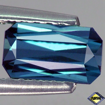 Genuine 100% Natural Blue Indicolite Tourmaline .70ct 6.9 x 3.9mm Octagon VVS1 Clarity RARE