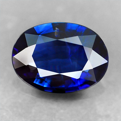 Genuine 100% Natural BLUE SAPPHIRE .58ct 6.3 x 4.6mm Oval