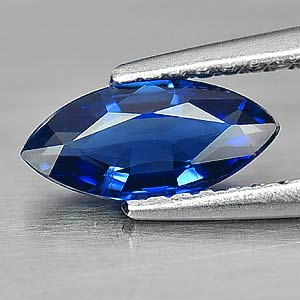 Genuine Blue Sapphire 0.66ct 8.7x4.0x2.3mm Marquise VS1 Thailand