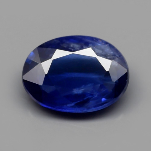 Genuine Blue Sapphire 0.72ct 6.5x4.8x2.2mm Oval SI1 Madagascar