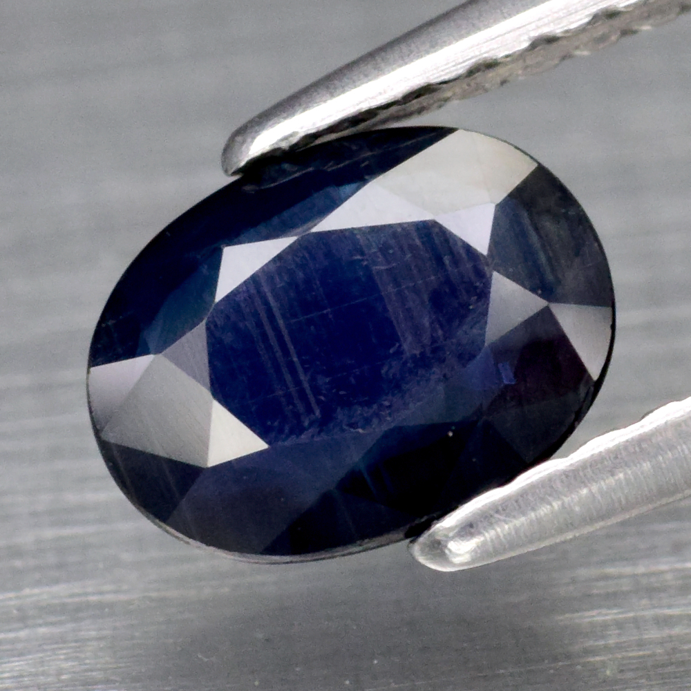 Genuine 100% Natural Blue Sapphire .92ct 7.0 x 5.3mm Oval SI Clarity