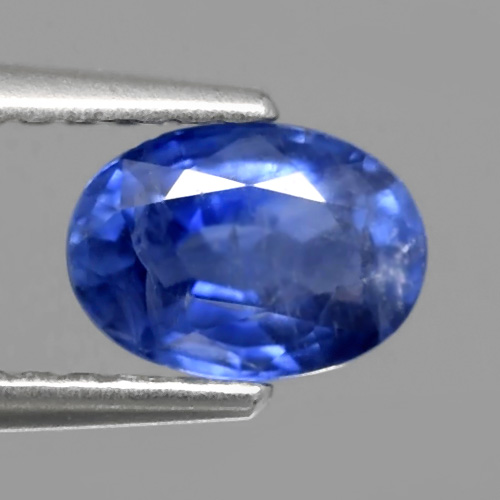 Genuine Blue Sapphire 1.00ct 6.8x5.0x3.3mm Oval SI1 Madagascar 