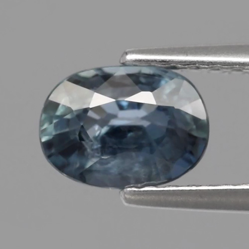 Genuine Bluish Green Sapphire 1.01ct 6.8x5.0x3.3mm SI1 Madagascar