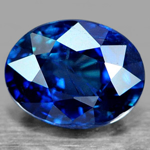 Genuine 100% Natural Blue Sapphire 1.03ct 6.49x5.04x3.60 SI Thailand (Certified)