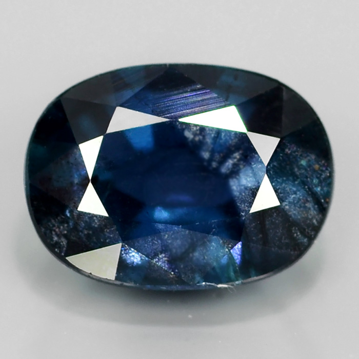 Genuine Blue Sapphire 1.14ct 7.0x5.2x3.2mm Oval SI1 Madagascar 