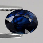 Genuine 100% Natural Blue Sapphire 1.49ct 7.0 x 5.2mm SI1 Thailand