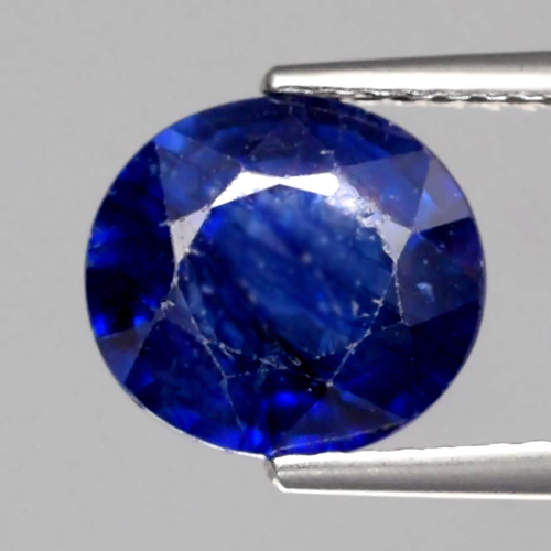 Genuine Blue Sapphire 3.44ct 9.3x8.5x4.9mm SI2 Madagascar