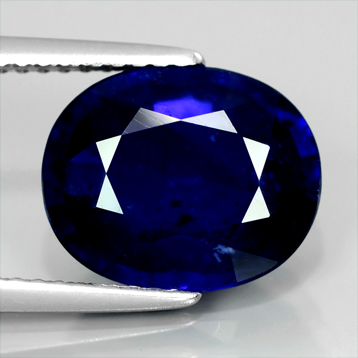 Genuine Royal Blue Sapphire 5.16ct 10.3x9.2x5mm SI1 Africa