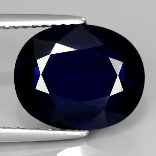 Genuine Royal Blue Sapphire 5.35ct 12x9.8x4.6mm SI1 Africa