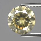Genuine 100% Natural Brownish Yellow Diamond 2.22ct 8.3mm Round SI2 (Certified)
