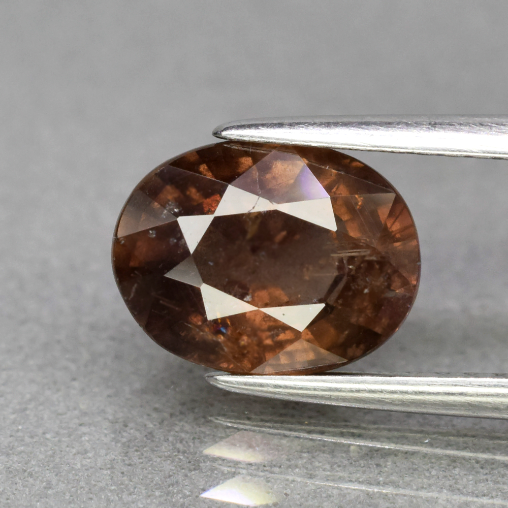 Genuine 100% Natural Brown Sapphire 2.50ct 9.2 x 7.0mm Oval SI1 Clarity