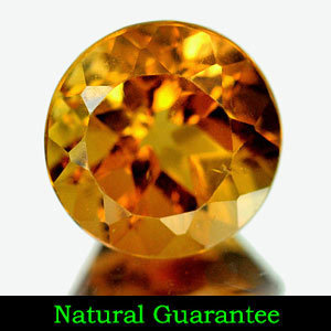 Genuine 100% Natural Champagne Topaz 2.60ct 8.2 x 8.2 x 5.8mm Brazil SI