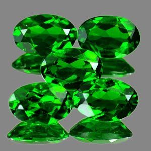 Genuine 100% Natural Chrome Diopside 0.44cts 5.9 x 4.0 x 2.3mm Russia VVS