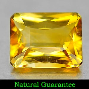 Genuine 100% Natural Citrine 1.38ct 8.0 x 6.2mm Octagon VVS Clarity