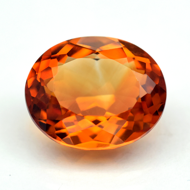 Genuine 100% Natural Citrine 4.77ct 12.3 x 10.2mm Oval VS1 Clarity