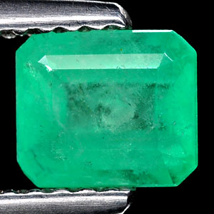 Genuine 100% Natural Colombian EMERALD .81ct 6.1 x 5.3 x 3.6mm Octagon