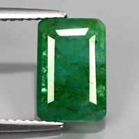 Genuine 100% Natural Emerald 2.71ct 10.5x7x3.6mm SI2 Zambia Oiled