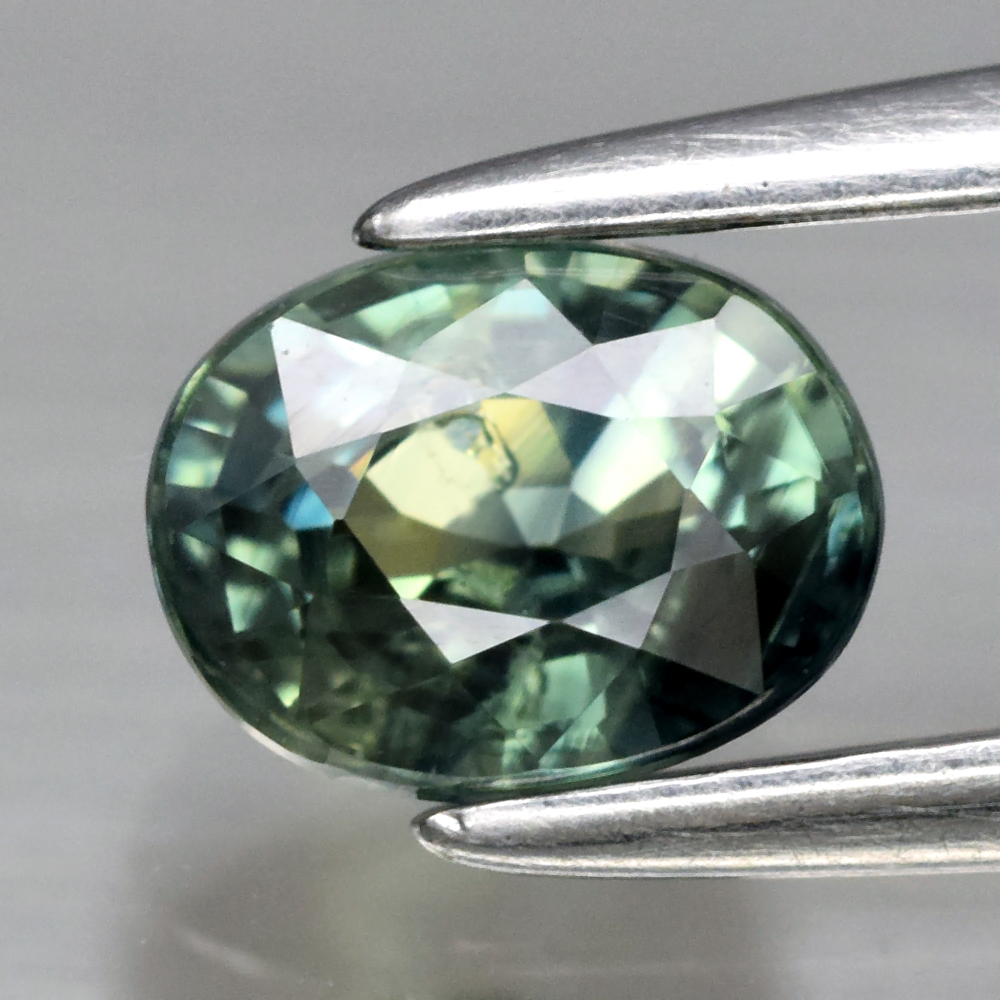 Genuine Green Sapphire .67ct 5.4 x 4.2mm Oval VS Clarity