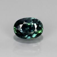 Genuine Green Sapphire 1.15ct 8.0x6.2x2.5mm SI2 Madagascar 