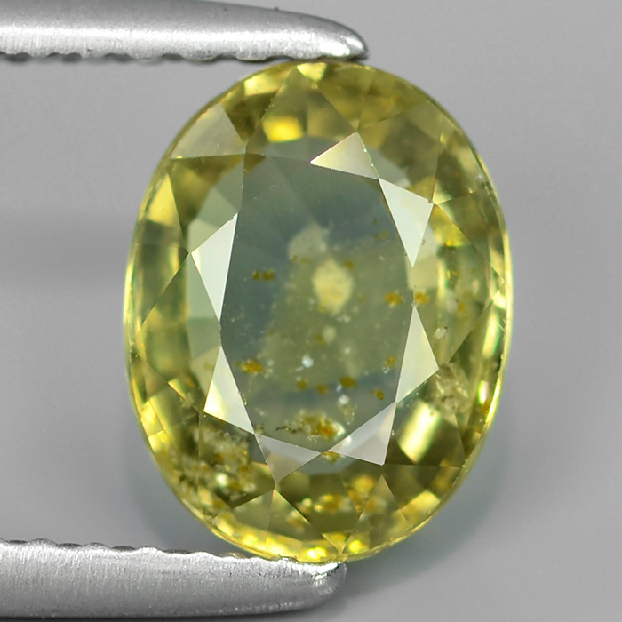 Genuine Green Sapphire 1.61ct 8.0x6.2x3.2mm SI2 Madagascar