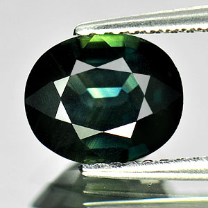 Genuine Green Sapphire 1.86ct 8.4x7.0x3.8mm VVS Thailand