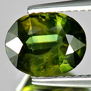 Genuine Green Sapphire 1.96ct 8.7 x 6.8mm Oval SI1 Clarity