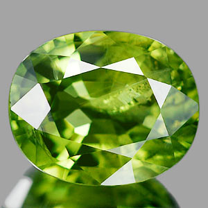 Genuine 100% Natural Green Sapphire 2.41ct 8.5 x 6.9mm Oval VS Clarity