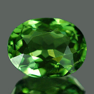 Genuine 100% Natural Green Tourmaline 1.14ct 7.5 x 5.9 x 3.7mm Nigeria IF