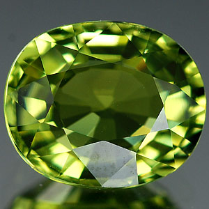 Genuine 100% Natural GREEN TOURMALINE 1.38ct 7.6 x 6.3 x 4.0mm Oval