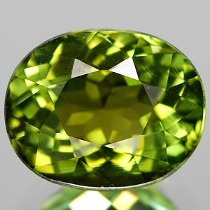 Genuine 100% Natural GREEN TOURMALINE 2.16ct 8.3 x 6.7 x 5.6mm Oval