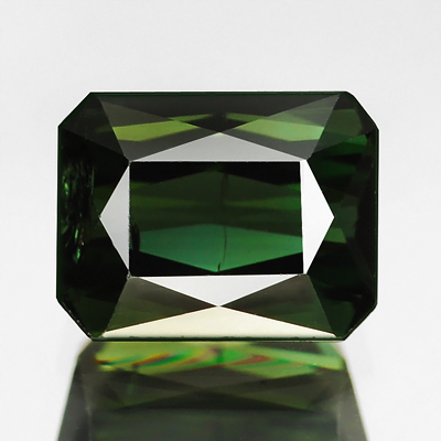 Genuine 100% Natural GREEN TOURMALINE 2.24ct 8.3 x 6.5mm Scissor Cut