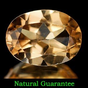 Genuine 100% Natural Imperial Topaz 1.19ct 7.8 x 5.8mm VVS