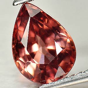 Genuine 100% Natural Imperial Zircon 2.24ct 9.0 x 6.7mm Pear VS1 Clarity