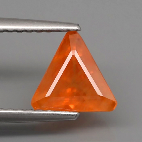 Genuine Orange Sapphire 1.53ct 7.5 x 7.0mm SI1 Clarity Tanzania