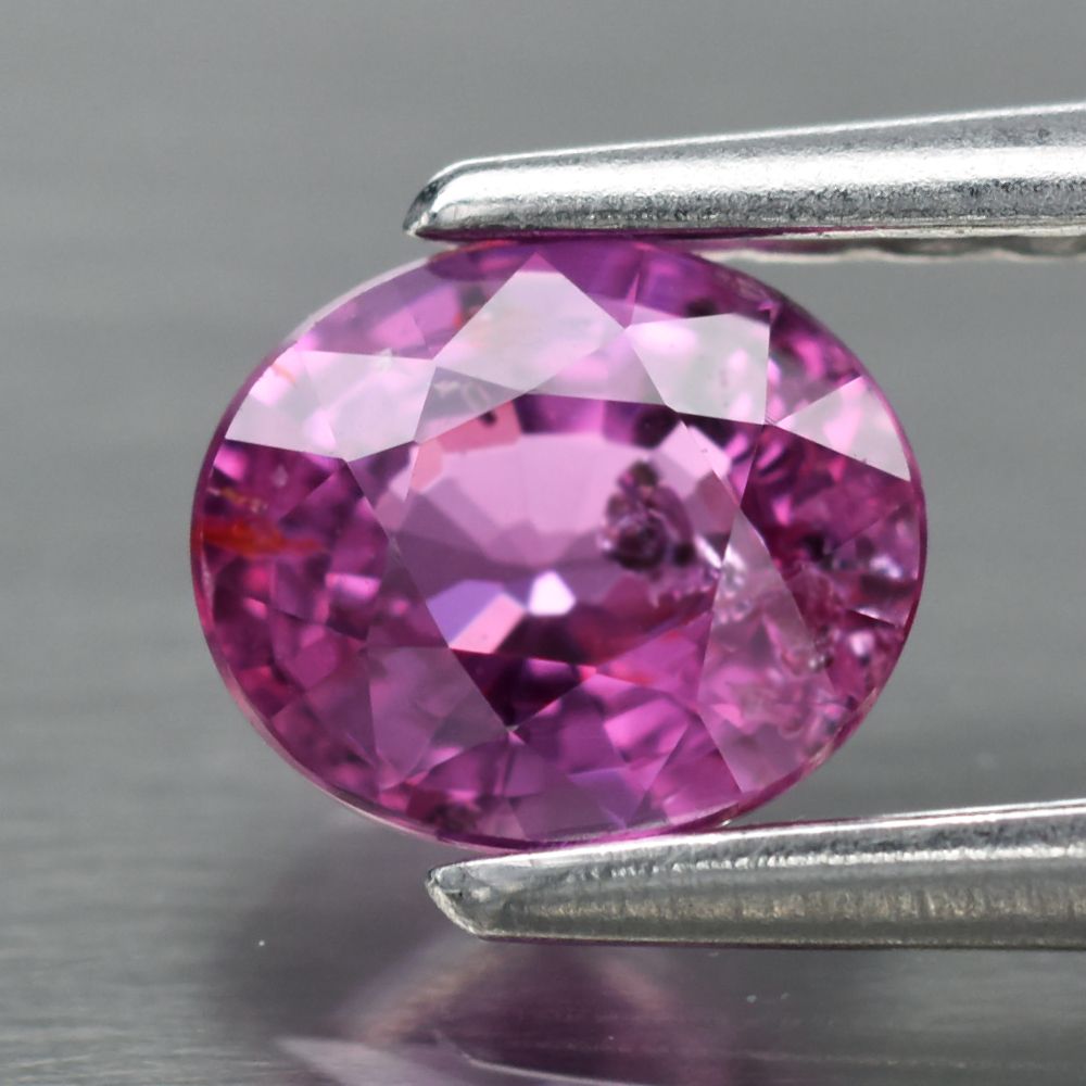 Genuine 100% Natural Pink Sapphire .55ct 5.0 x 4.3mm Oval SI1 Clarity