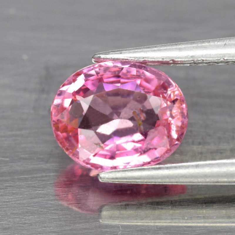 Genuine Pink Sapphire 0.78ct 6.0 x 5.0mm Oval SI1 Clarity