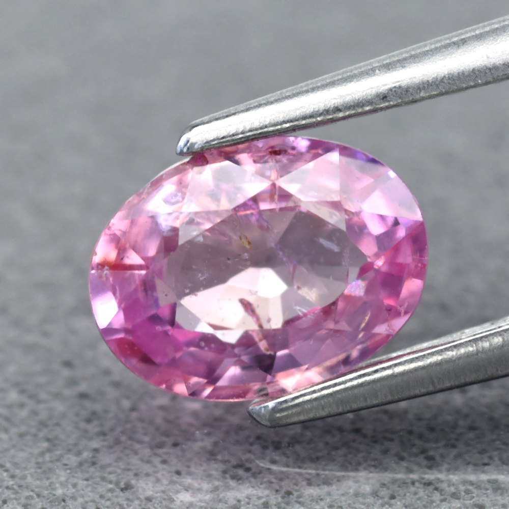 Genuine 100% Natural Pink Sapphire .82ct 6.3 x 4.7mm Oval SI1 Clarity