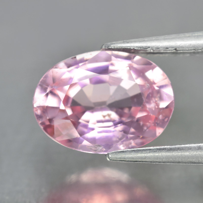Genuine 100% Natural Purple and Pink Sapphire .86ct 6.7x5.0x3.1mm SI1 Madagascar