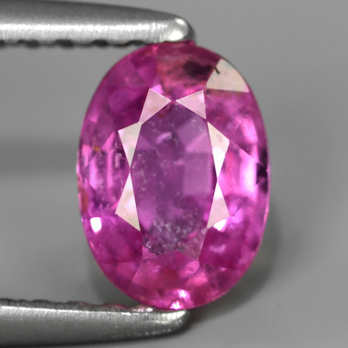 Genuine Pink Sapphire 0.89ct 6.3x4.5x3.2mm SI2 Madagascar