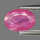 Genuine 100% Natural Pink Sapphire 0.90ct 7x5x2.3mm I1 Madagascar