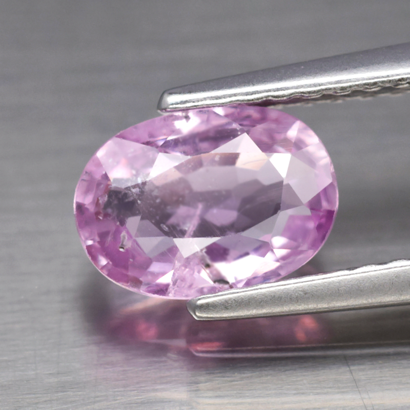 Genuine 100% Natural Pink Sapphire 1.13ct 7.3x5.2x2.8mm SI1 Madagascar