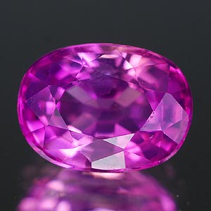 Genuine Pink Sapphire 1.17ct 7.5x5.5x2.9mm SI2 Madagascar 