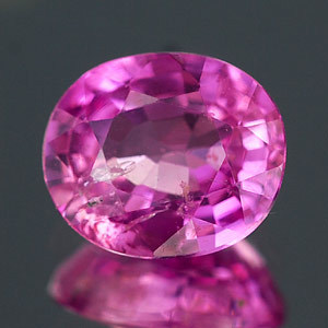 Genuine 100% Natural Pink Sapphire 1.33ct 7.1 x 6.0mm Oval SI1 Clarity